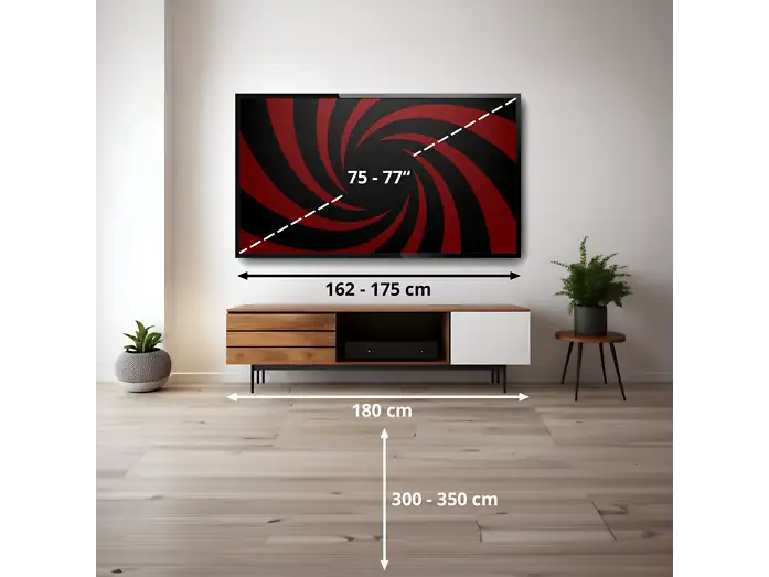 LG OLED77C67LA LG OLED evo TV C6 (Flat, 77 Zoll / 195 cm, OLED 4K, SMART TV)